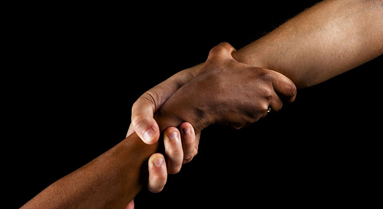 The Colour of Empathy: White on Black