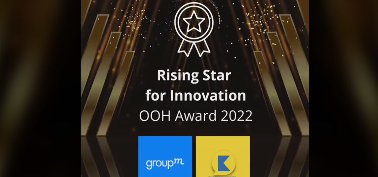 Rising Star for Innovation OOH Award